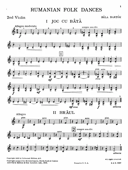 Violins II
