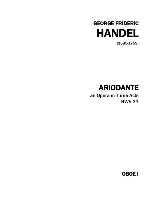 Oboe 1