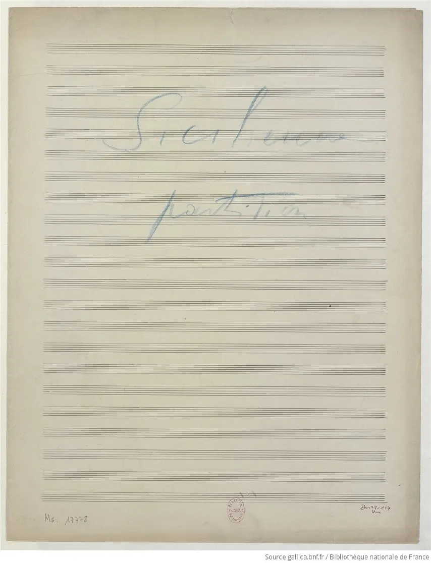 4. Sicilienne (incomplete, 51 bars)