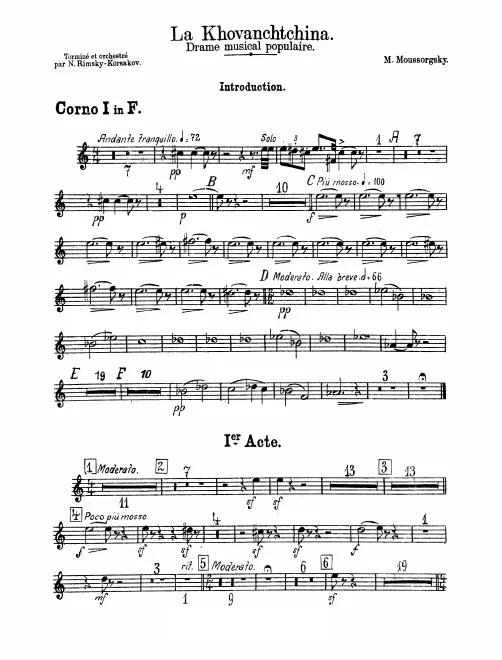 Horn 1 (F)
