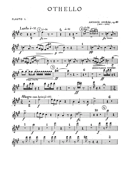 Flute 1, 2