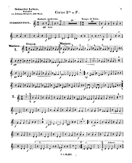Horn 3 (in F)