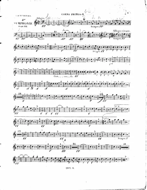 Horn 1, 2 (B)