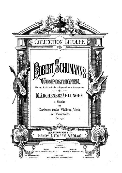 Piano Score and Parts, including alternate Violin Part