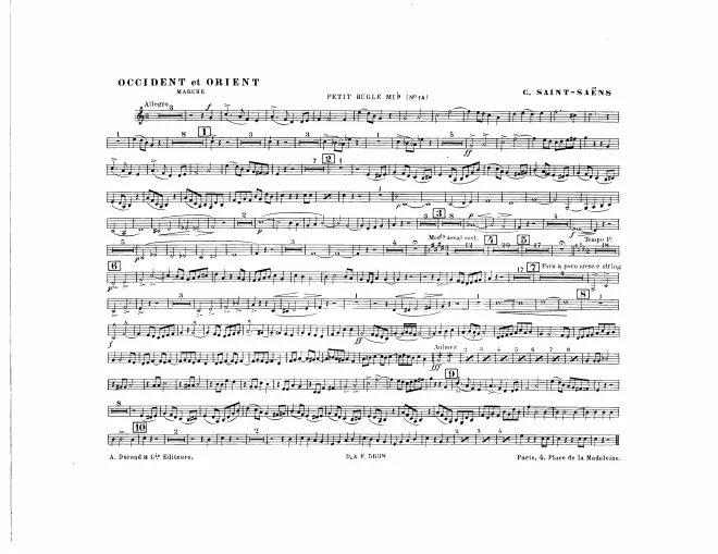 Piccolo Bugle (E), Bugle 1 (B)