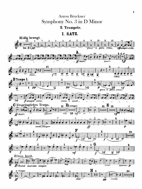 Trumpet 2 (F/E/E/D/D)