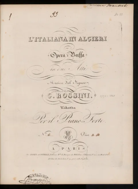 Duet: Ai caprici della sorte (Act I)