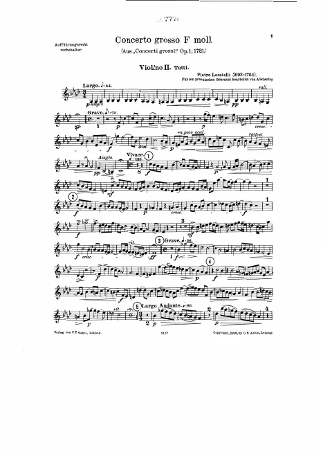 Violins II