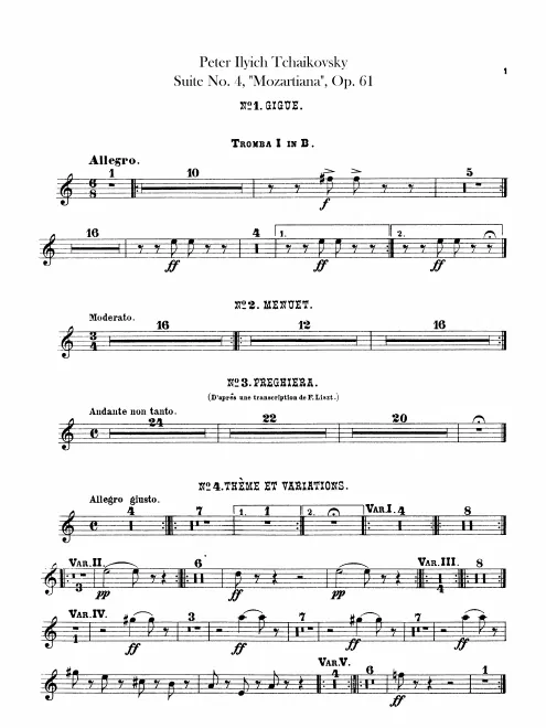 Trumpet 1, 2 (B)