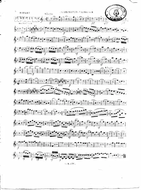 Clarinet 1, 2 (B)