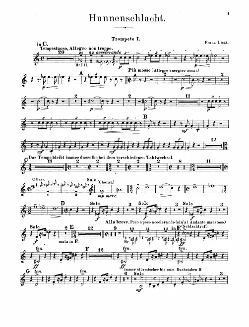 Trumpet 1, 2, 3 (C)