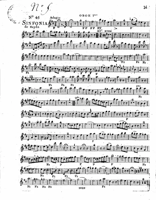 Oboe 1, 2