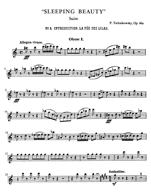 Oboe 1, 2, English Horn