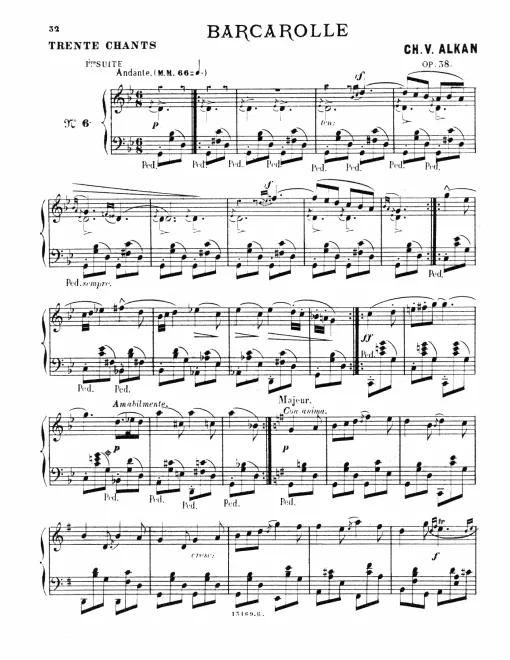 6. Barcarolle (Andante)