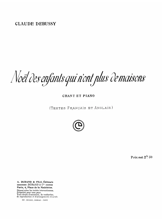 Complete Score (monochrome)