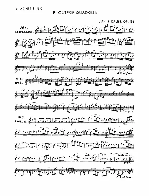Clarinet 1, 2 (C)