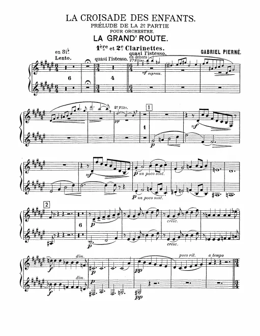 Clarinet 1/2, Bass Clarinet (B)