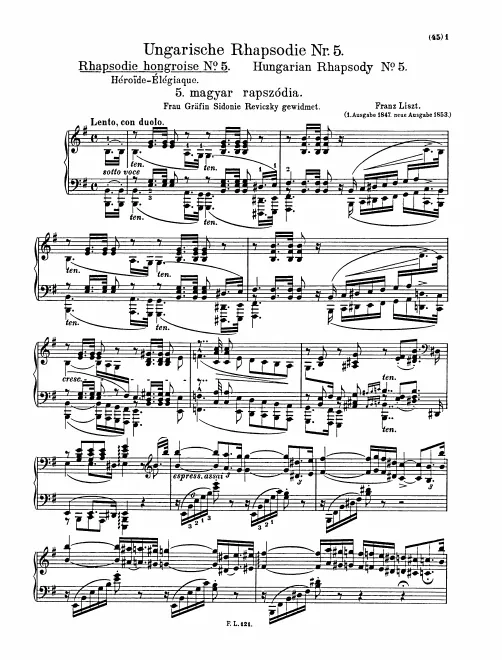 Complete Score (S.244/5)