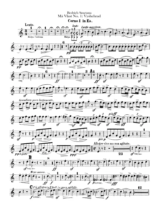 Horn 1, 2 (E)