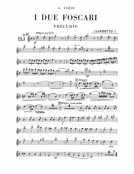 Clarinet 1 (B)