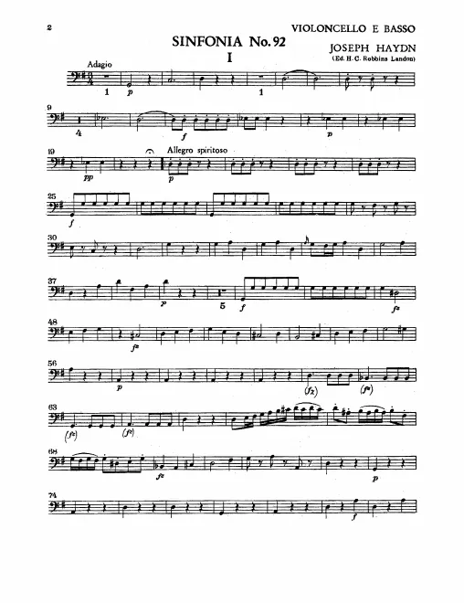 Cellos/Basses