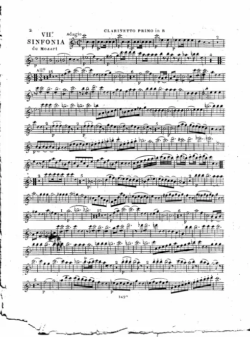 Clarinet 1, 2 (B♭)