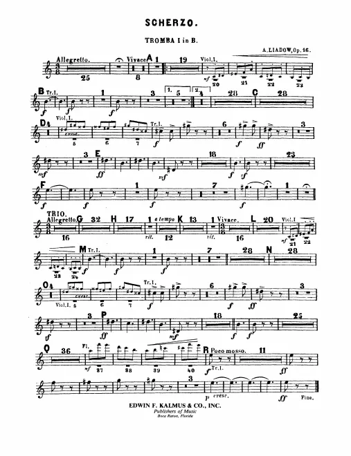 Trumpet 1, 2 (B)