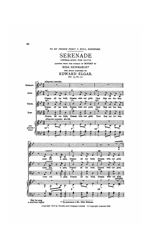 2. Serenade
