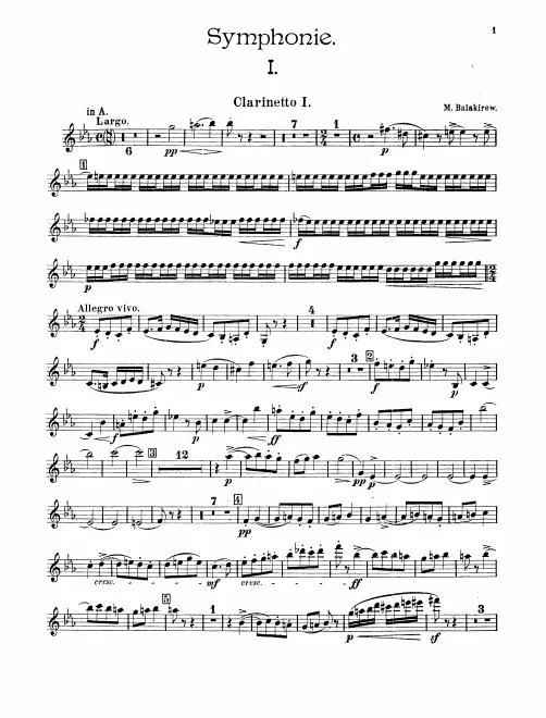 Clarinet 1, 2, 3 (A/B)