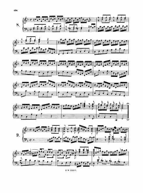 4. Præambulum in , BWV 927 5. Præludium in , BWV 928 6. Præludlum in , BWV 929 (Menuet Trio di J. S. Bach) 7. Præludlum in , BWV 930