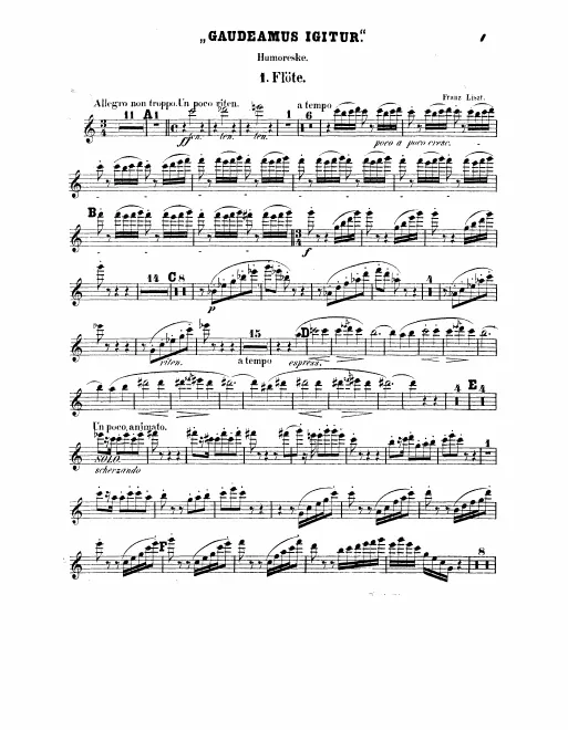 Flute 1, 2