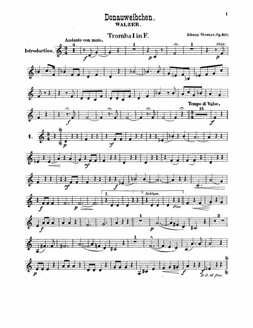 Trumpet 1, 2 (F)