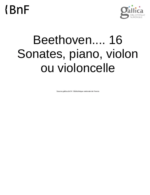 Complete Score, Violin, Cello (alternate) parts