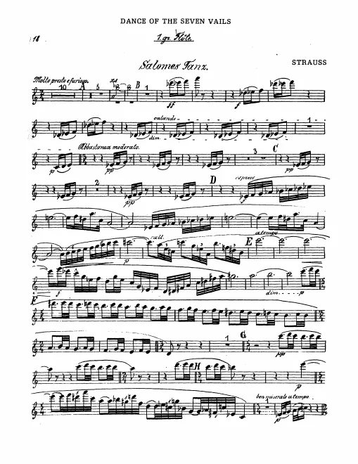 Flute 1, 2, 3/Piccolo