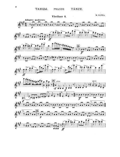 Violins I