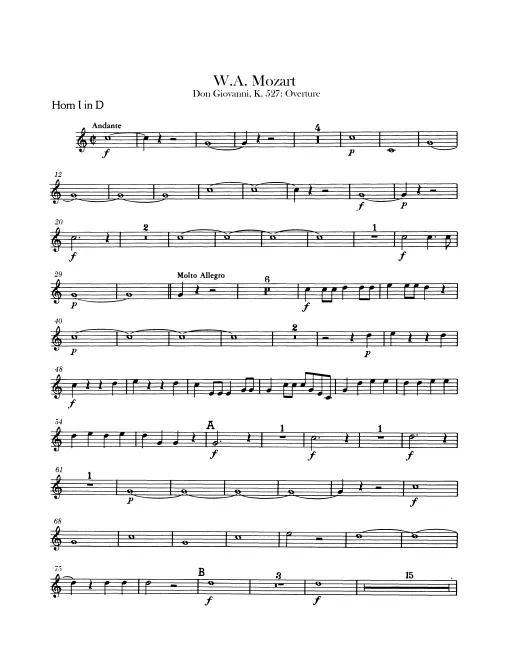 Horn 1, 2 (D)