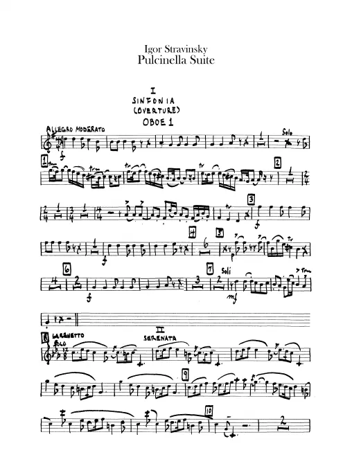 Oboe 1, 2