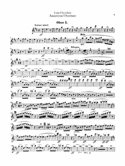 Oboe 1, 2