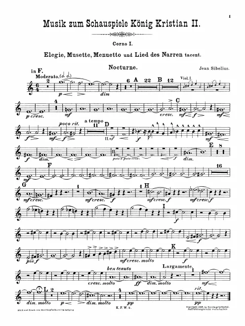 Horn 1, 2, 3, 4 (E/F)