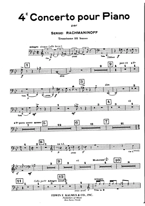 Trombone 3 (Bass)