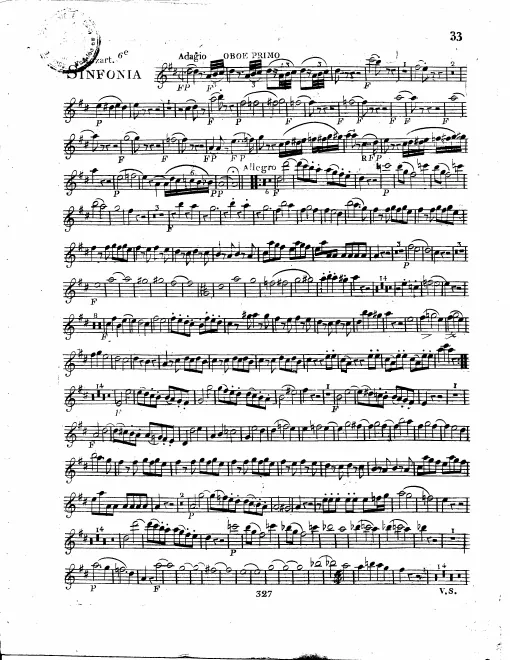 Oboe 1, 2