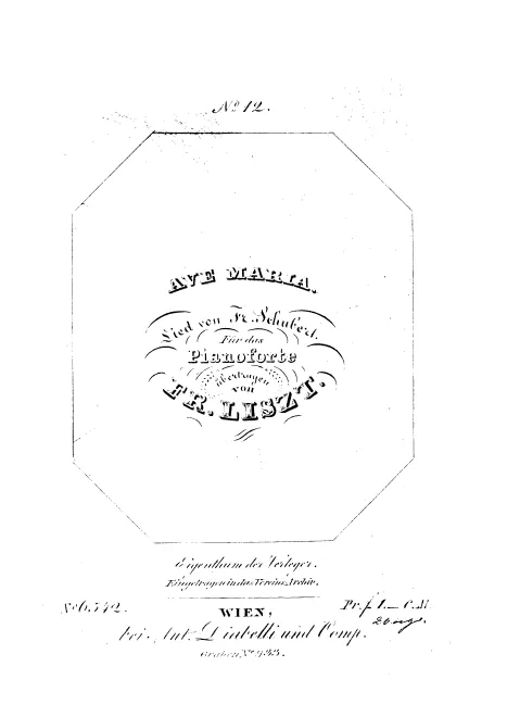 12. Ave Maria [Ellens dritter Gesang] (S.558/12)