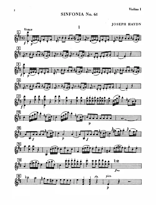 Violins I