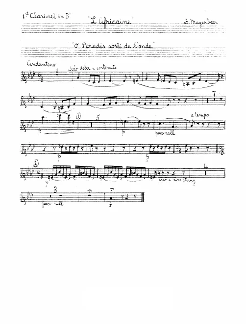 Clarinet 1, 2 (B)