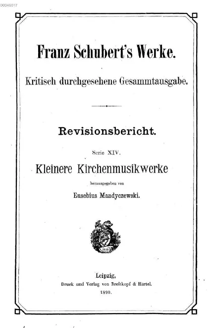 Vol.7. Kleinere Kirchenmusikwerke (Serie XIV)