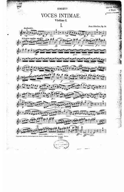 Violin 1 part