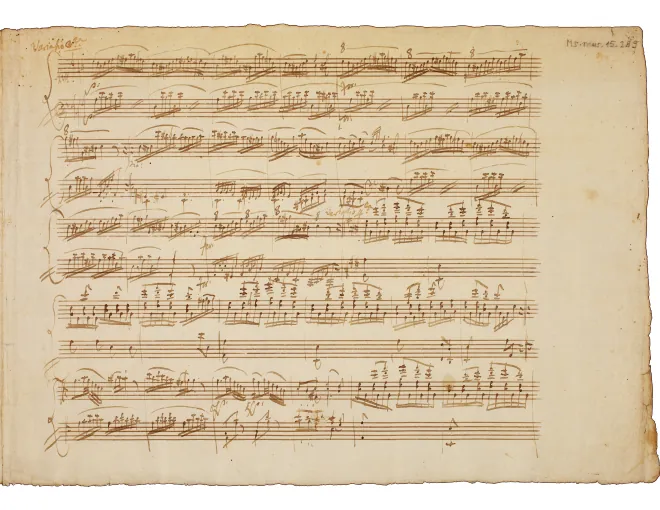 Incomplete Score (fragment)