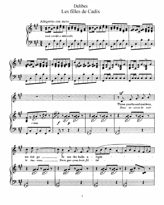 Complete Score (original key)
