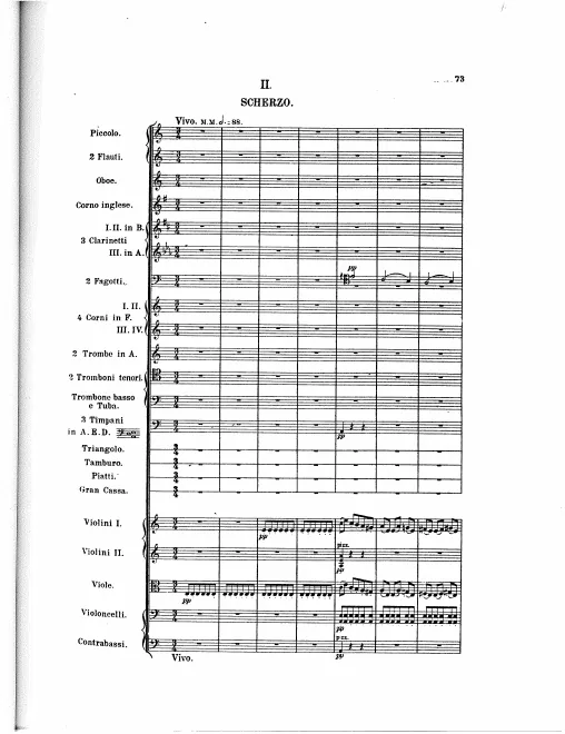 II. Scherzo. Vivo