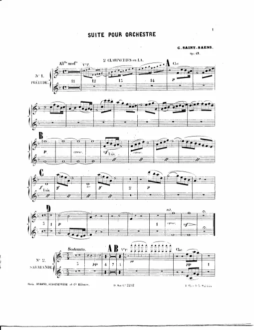 Clarinet 1/2 (A)